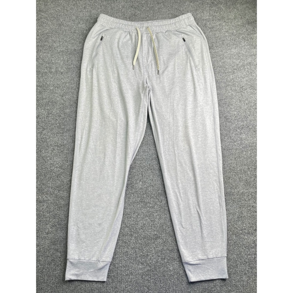 Vuori Ponto Performance Joggers Mens XL Gray DreamKnit Sweatpants V438